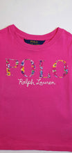 Load image into Gallery viewer, POLO RALPH LAUREN PINK FLORAL BEAR LOGO T-SHIRT