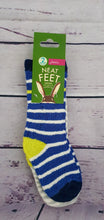 Load image into Gallery viewer, Joules Neat Feet Socks Blue / Grey

