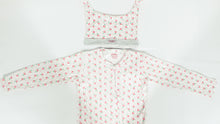 Load image into Gallery viewer, Cath Kidston - Provence Rose Baby Sleepsuit &amp; Hat Set
