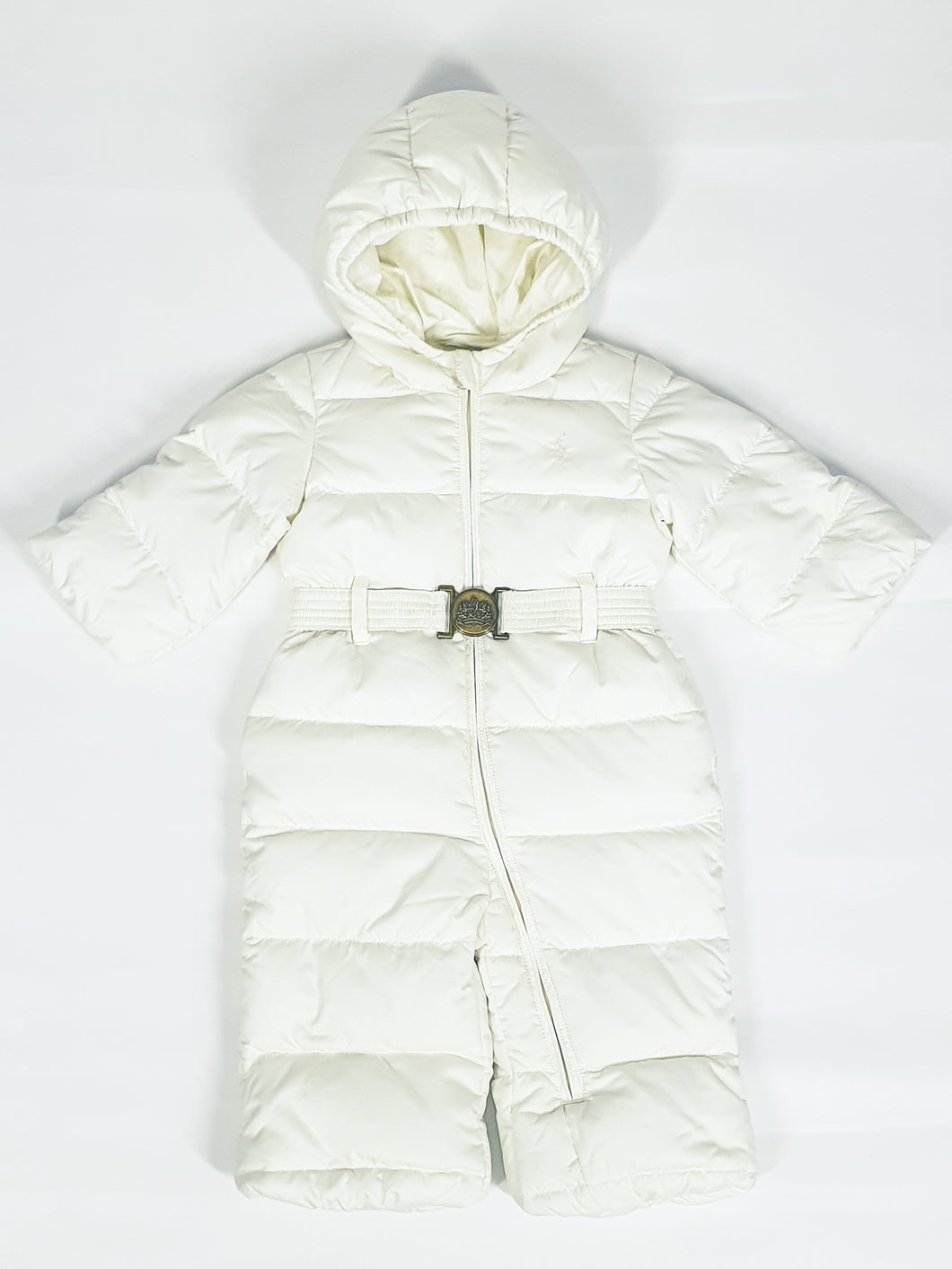 Ralph Lauren - Down Snowsuit for Girls - Snowwhite